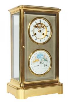 Francouzské stolní hodiny s vìèným kalendáøem